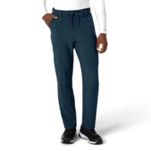 C56410  Carhartt Force Cross-Flex Men's Straight Leg Scrub Pant NAVY