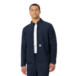 C80023 Rugged Flex Men’s Bonded Fleece Jacket Navy