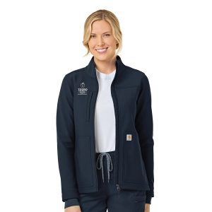 C81023  Rugged Flex Women’s Bonded Fleece Jacket Navy