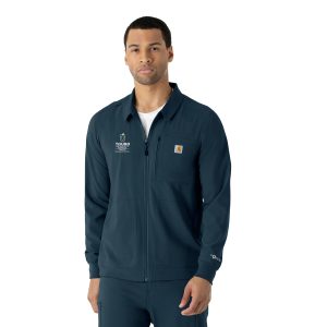C86310 Force Cross Flex Men’s Lightweight	Scrub Jacket Navy